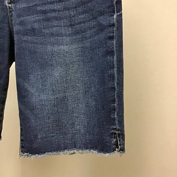 Kut From the Kloth 6 Natalie Denim Women’s Bermuda Shorts Stretch Jeans Cutoffs - Picture 4 of 10